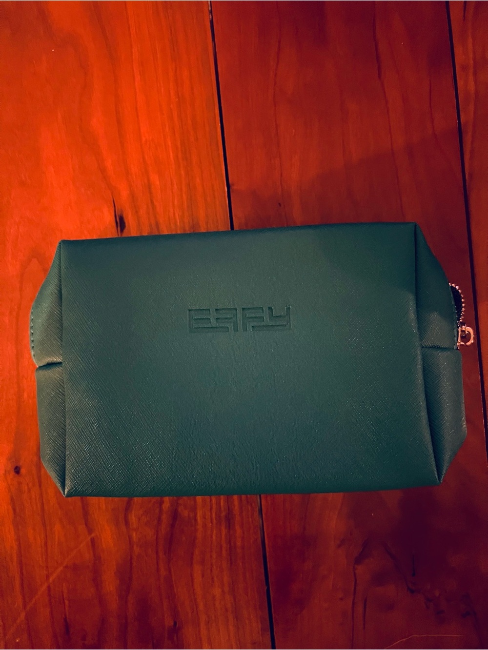Effy Teal Green make-up/jewelry Kit Toiletry Bag—NWOT!